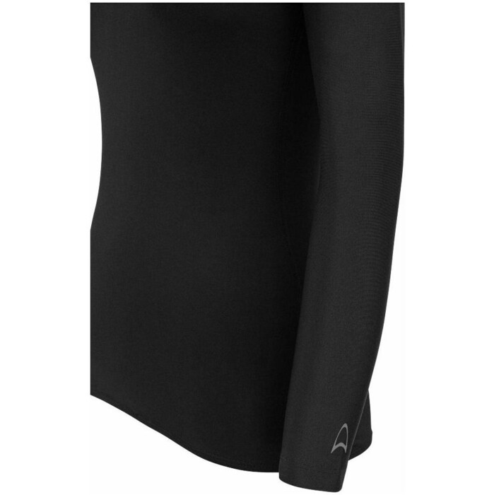 2024 Orca Womens Tango Thermal Long Sleeve Rash Vest MAAB - Black
